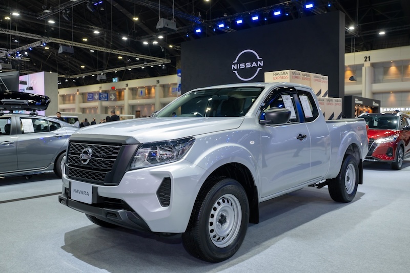 Nissan Navara Single Cab รุ่นใหม่ จัดแสดงในงาน Motor Expo 2025 Nissan Navara ตอนเดียว กระบะใช้งานรุ่นล่าสุดในงาน Motor Expo 2025