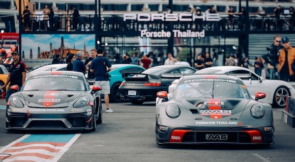 รถแข่ง Porsche Thailand AAS Motorsport จัดแสดงหน้าบูธปอร์เช่ในงาน Das Treffen X