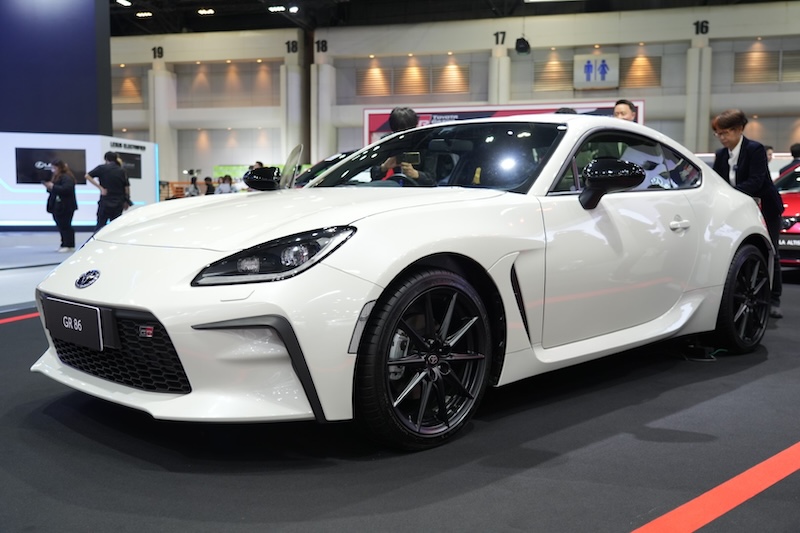 Toyota GR86 สปอร์ตคูเป้ Motor Expo 2025 Toyota GR86 สปอร์ตคูเป้เครื่องยนต์ Boxer ในงาน Motor Expo 2025