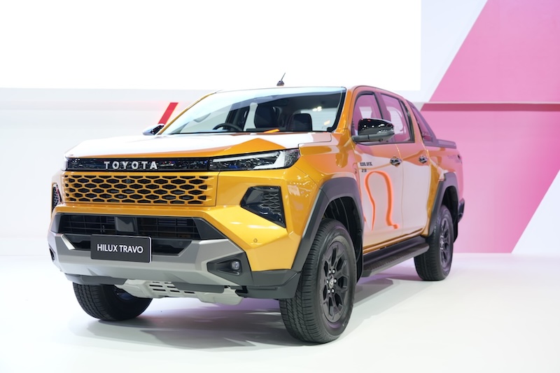 Hilux TRAVO Gold Edition Motor Expo 2025 Toyota Hilux TRAVO สีทองเปิดตัวในงาน Motor Expo 2025