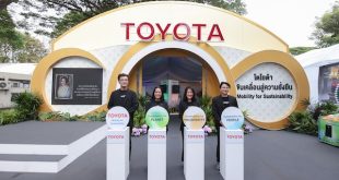 ผู้บริหารโตโยต้า มอเตอร์ ประเทศไทย เปิดบูธ “ขับเคลื่อนสู่ความยั่งยืน” งานกาชาด 2568 ณ สวนลุมพินี