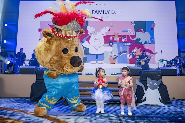 กิจกรรมครอบครัวและเด็กในงาน Volvo Family Day 2025 กิจกรรมสำหรับเด็กและครอบครัว พร้อมมาสคอตในงาน Volvo Family Day 2025