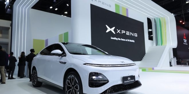 XPENG G6 Standard Range ดีไซน์ Robot Face ในงาน Motor Expo 2025