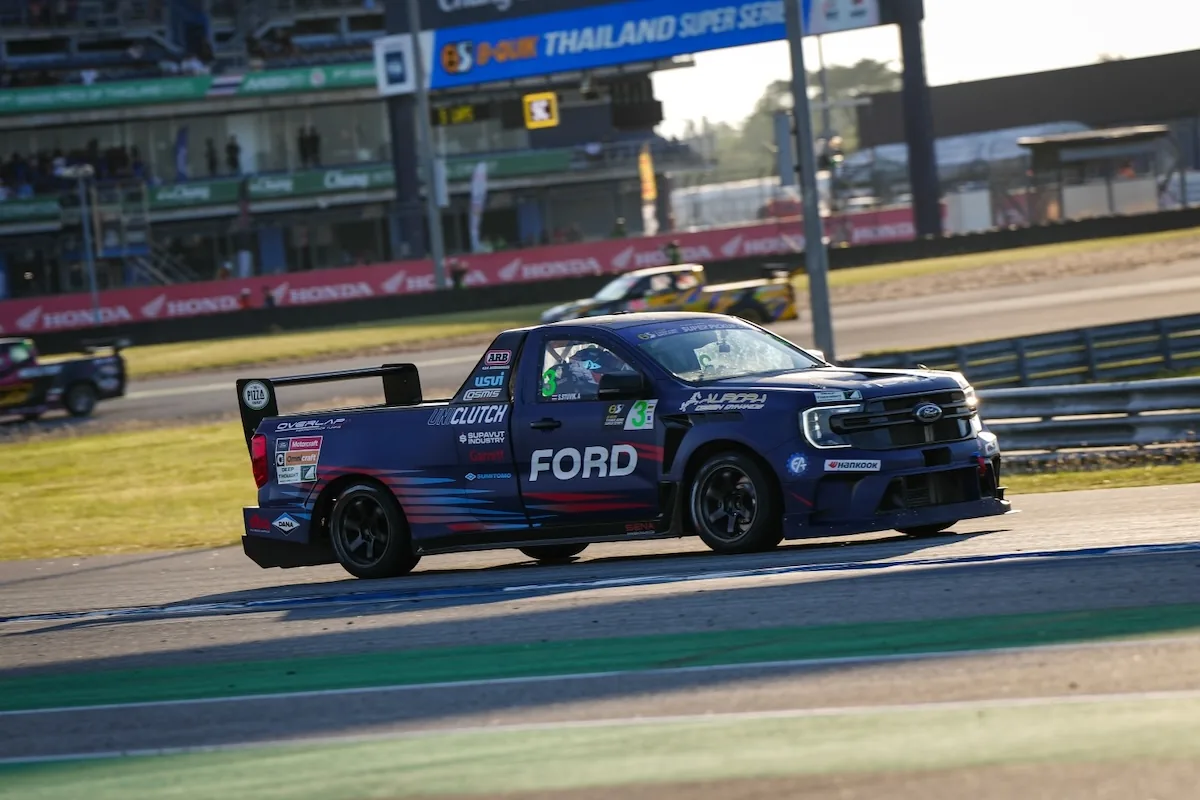 Ford Thailand Racing ถ่ายทอด DNA สนามแข่งสู่มอเตอร์สปอร์ตไทย รถแข่ง Ford Ranger จากทีม Ford Thailand Racing ในรายการ Thailand Super Series