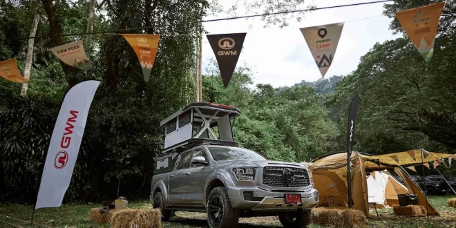 NEW GWM POER SAHAR DIESEL รถกระบะไลฟ์สไตล์พร้อมอุปกรณ์แคมปิง ท่ามกลางธรรมชาติ