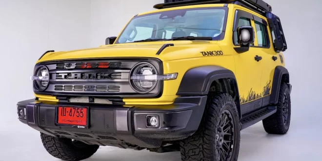 GWM TANK 300 Urban Kit มุมเฉียงหน้า เสริมลุคหรูพร้อมความบึกบึน