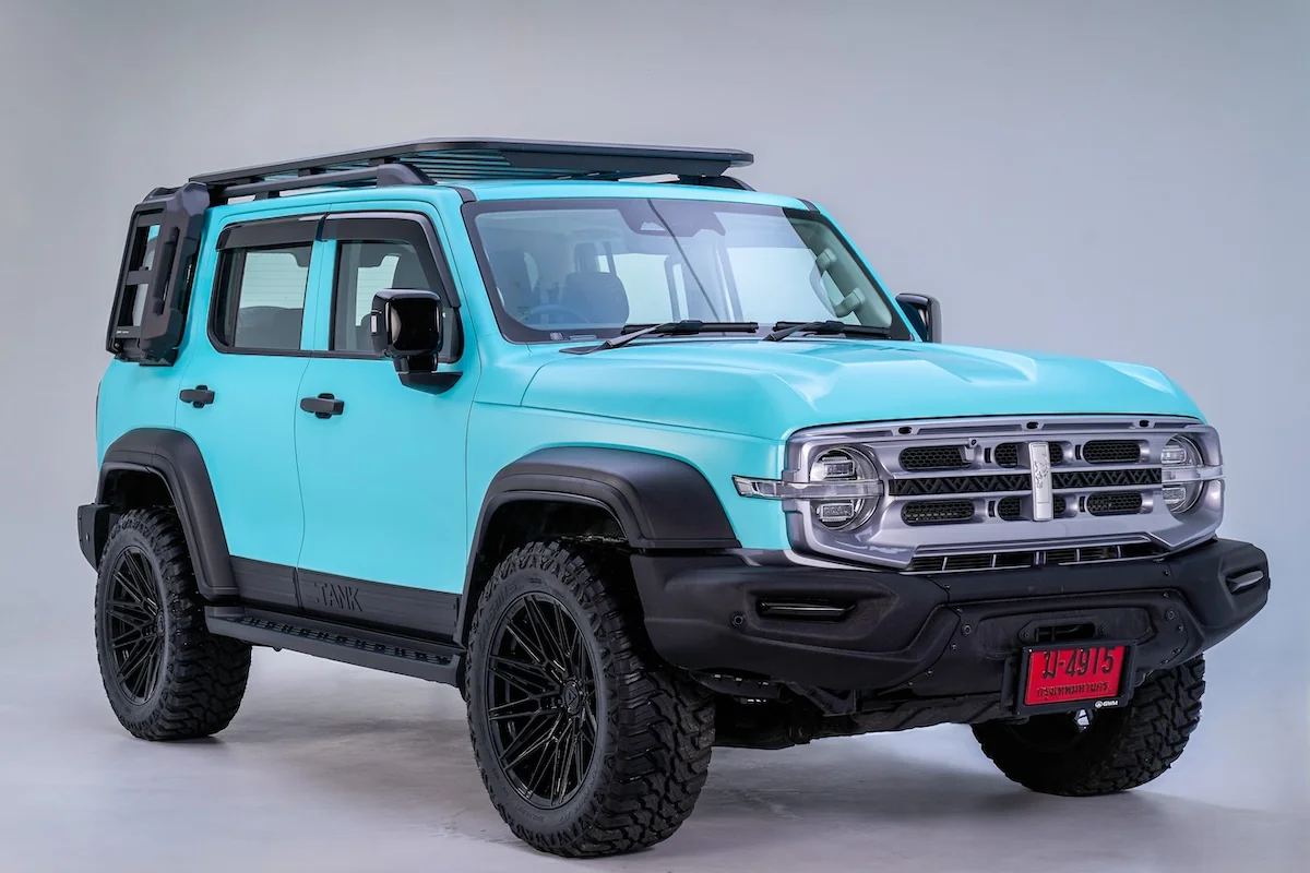 GWM TANK 300 Wanderer Kit ดีไซน์ออฟโรดพรีเมียม GWM TANK 300 ชุดแต่ง Wanderer Kit มุมมองด้านข้าง เสริมลุยเต็มขั้น