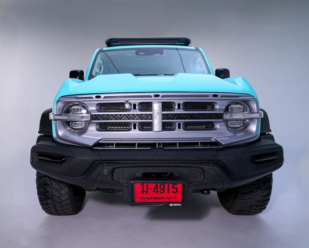 GWM TANK 300 Wanderer Kit ชุดแต่งแท้ออฟโรด GWM TANK 300 ชุดแต่งแท้ Wanderer Kit มุมมองด้านหน้า สไตล์ออฟโรด