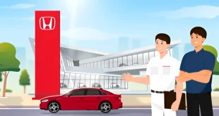 ช่างศูนย์บริการฮอนด้าแนะนำลูกค้าเข้ารับบริการตรวจเช็กระยะรถยนต์ เพื่อความปลอดภัยและความอุ่นใจในการใช้งาน