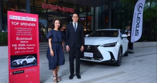 ผู้บริหาร Lexus ประเทศไทย และ EM DISTRICT เปิดตัวแคมเปญ Top Spender พร้อมรถ Lexus NX 350h