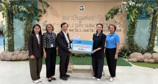 มูลนิธิลมหายใจไร้มลทิน มอบเงินสนับสนุนกิจกรรมวันเด็กแห่งชาติ ให้สถาบันแห่งชาติเพื่อการพัฒนาเด็กและครอบครัว มหาวิทยาลัยมหิดล