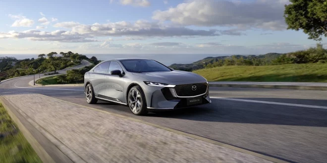 The All-Electric Mazda6e วิ่งทดสอบบนเส้นทางจริง สะท้อนดีไซน์และสมรรถนะรถยนต์ไฟฟ้ารุ่นแรกจากมาสด้า