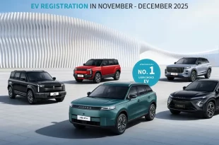 OMODA & JAECOO ครองอันดับ 1 ยอดจดทะเบียนรถยนต์ไฟฟ้าในประเทศไทย พฤศจิกายน–ธันวาคม 2025