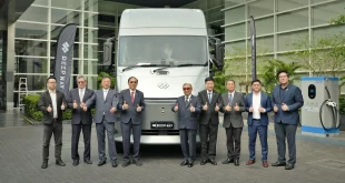 พิธีเปิดตัวรถหัวลากไฟฟ้า DeepWay Star 6x4 และลงนามความร่วมมือระหว่าง Prime E-Truck และ DeepWay ในประเทศไทย