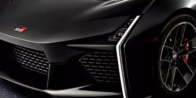 เรนเดอร์รถสปอร์ต Toyota GR MR2 แนวคิดวางเครื่องยนต์กลาง ดีไซน์ด้านหน้าทรงดุดัน