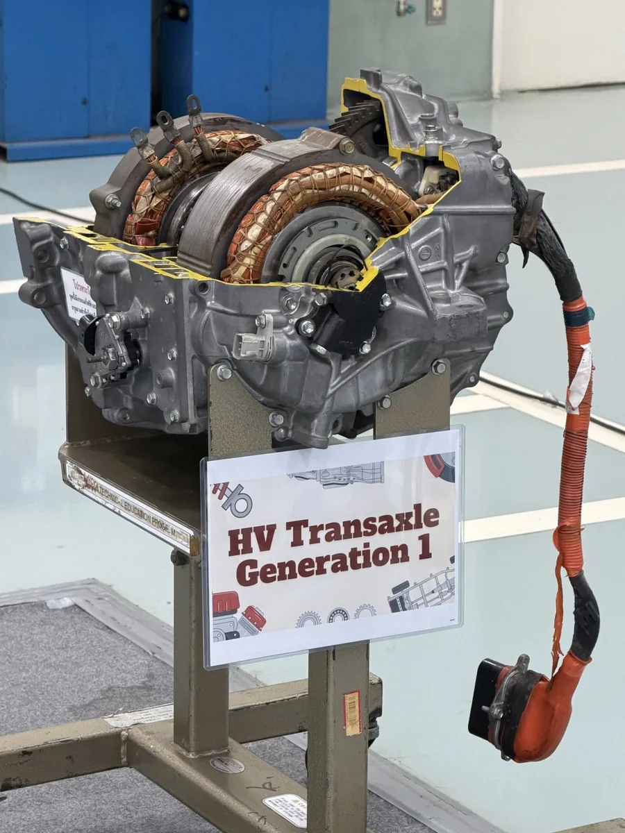 HV Transaxle Gen 1 Toyota HV Transaxle Generation 1 สำหรับการเรียนการสอน