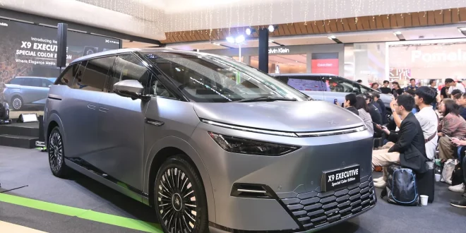 XPENG X9 Executive Special Color Edition สี Matte Gray รถตู้ไฟฟ้าทรงสปอร์ตอัจฉริยะ เปิดตัวอย่างเป็นทางการในประเทศไทย