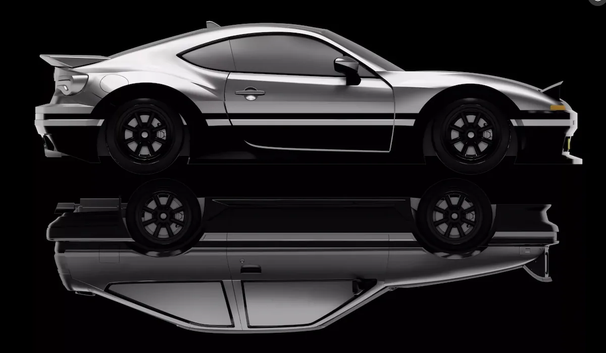 Render GR 86 Neo86 AE86 Style ภาพเรนเดอร์ Toyota GR 86 Neo86 ดีไซน์ย้อนยุค AE86