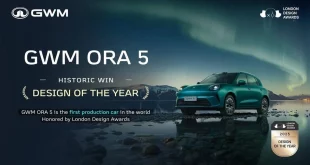 GWM ORA 5 คว้ารางวัล Design of the Year จากเวที London Design Awards 2025