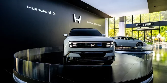Honda 0 Alpha และ Honda 0 SALOON จัดแสดงภายในงาน The M.O.V.E. by Honda