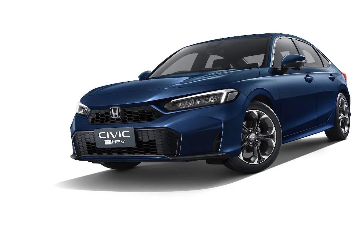 Honda Civic e:HEV MY2026 ภายนอก Honda Civic e:HEV MY2026 มุมหน้าเต็มคัน