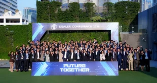 ภาพหมู่ผู้แทนจำหน่าย MG ทั่วประเทศ เข้าร่วมงาน MG Dealer Conference 2026 ภายใต้แนวคิด “Future Together”