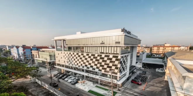 อาคารสำนักงานใหญ่ MGC-ASIA หรือ Millennium Auto ในประเทศไทย