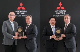 มิตซูบิชิ มอเตอร์ส ประเทศไทย ตอกย้ำคุณภาพระดับสูง คว้ารางวัลอันดับ 1 “รถใหม่คุณภาพสูง” จาก J.D. Power Thailand Initial Quality Study 2025