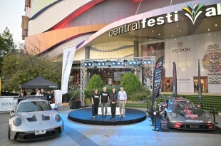 บรรยากาศงาน Porsche AAS Performance Night 2026 หน้าเซ็นทรัล เชียงใหม่ พร้อม Porsche 911 GT3 R (992)