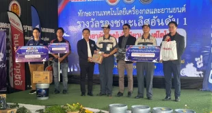 พิธีมอบรางวัลการแข่งขันทักษะงานเทคโนโลยีเครื่องกลและยานยนต์ ระดับชาติ ครั้งที่ 34 ประจำปีการศึกษา 2568