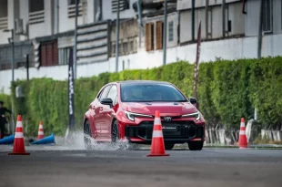 Toyota GR Corolla ทดสอบสมรรถนะบนพื้นผิวเปียก ในกิจกรรม GR Driving Experience ที่ Toyota ALIVE บางนา