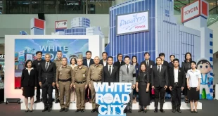 พิธีเปิดนิทรรศการ White Road City เมืองคนขับดีกับโตโยต้า ถนนสีขาว ซีคอนสแควร์ ศรีนครินทร์ ปี 2569