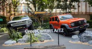 Continental CrossContact A/T2 จัดแสดงคู่กับรถกลุ่มปิคอัพและ SUV ภายในงานเปิดตัว