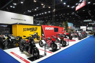 ดูคาติ ประเทศไทย จัดแสดงรถจักรยานยนต์หลายรุ่นภายในบูธงาน Motor Show 2026