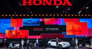 บูธ Honda ในงาน Motor Show 2026 พร้อมไฮไลต์รถยนต์ไฟฟ้าและรถจักรยานยนต์บนเวที