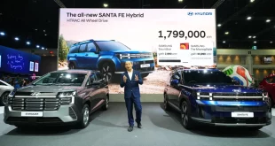 Hyundai เปิดตัว SANTA FE Hybrid และ STARGAZER บนเวที Motor Show 2026