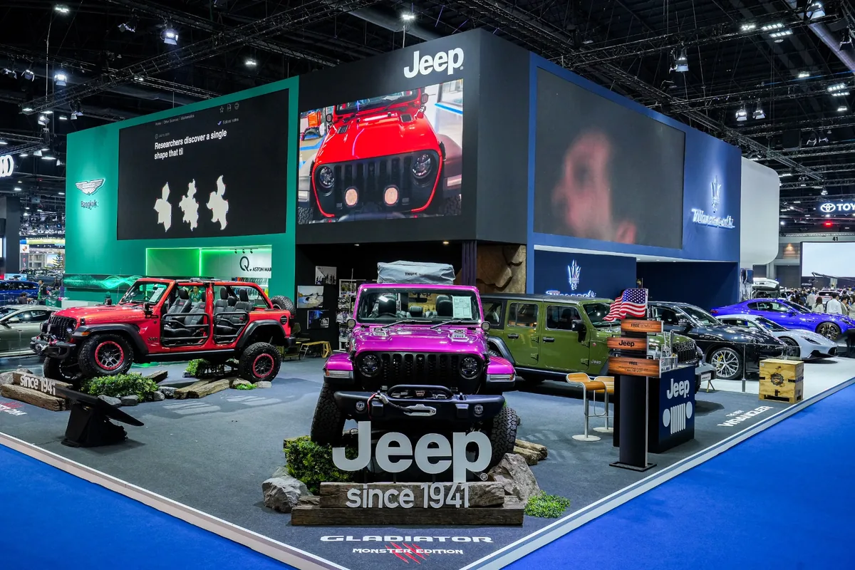 Jeep Thailand ในงาน Motor Show 2026 บูธ Jeep Thailand ในงาน Motor Show 2026