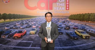 วรัญญู เจริญวงศ์ จาก Master Car Rental รับรางวัล Best Car Rental & Services ในงาน Car of the Year 2026