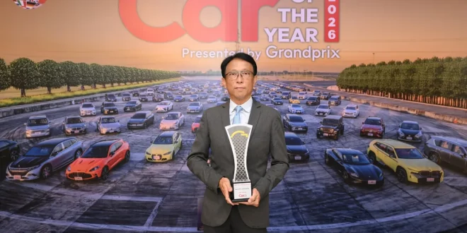 วรัญญู เจริญวงศ์ จาก Master Car Rental รับรางวัล Best Car Rental & Services ในงาน Car of the Year 2026