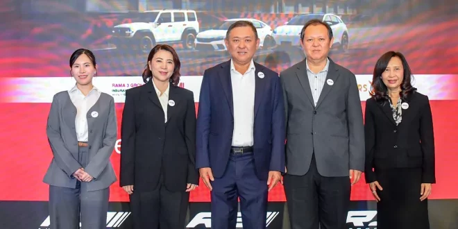 คณะผู้บริหาร R3 Autosphere ในงานเปิดตัวภาพลักษณ์องค์กรใหม่