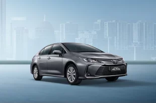 Toyota Corolla Altis 1.8G 2026 ดีไซน์ด้านหน้าพร้อมกระจังหน้าขนาดใหญ่