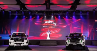 บรรยากาศบนเวทีประกาศผล อาชีวะ ท้าแต่งแซด ปี 3 กับ ไฮลักซ์ รีโว่ แซด อิดิชั่น