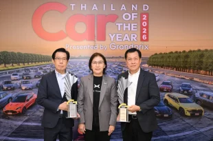 ผู้บริหาร XPENG Thailand รับรางวัล Car of the Year 2026 จากรุ่น XPENG G6 AWD Performance และ XPENG X9