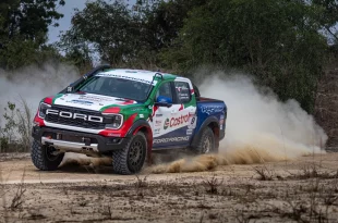 Ford Ranger Raptor หมายเลข 9 ลาย Castrol ลงแข่งขันในรายการ TRRC 2026 สนามแรก