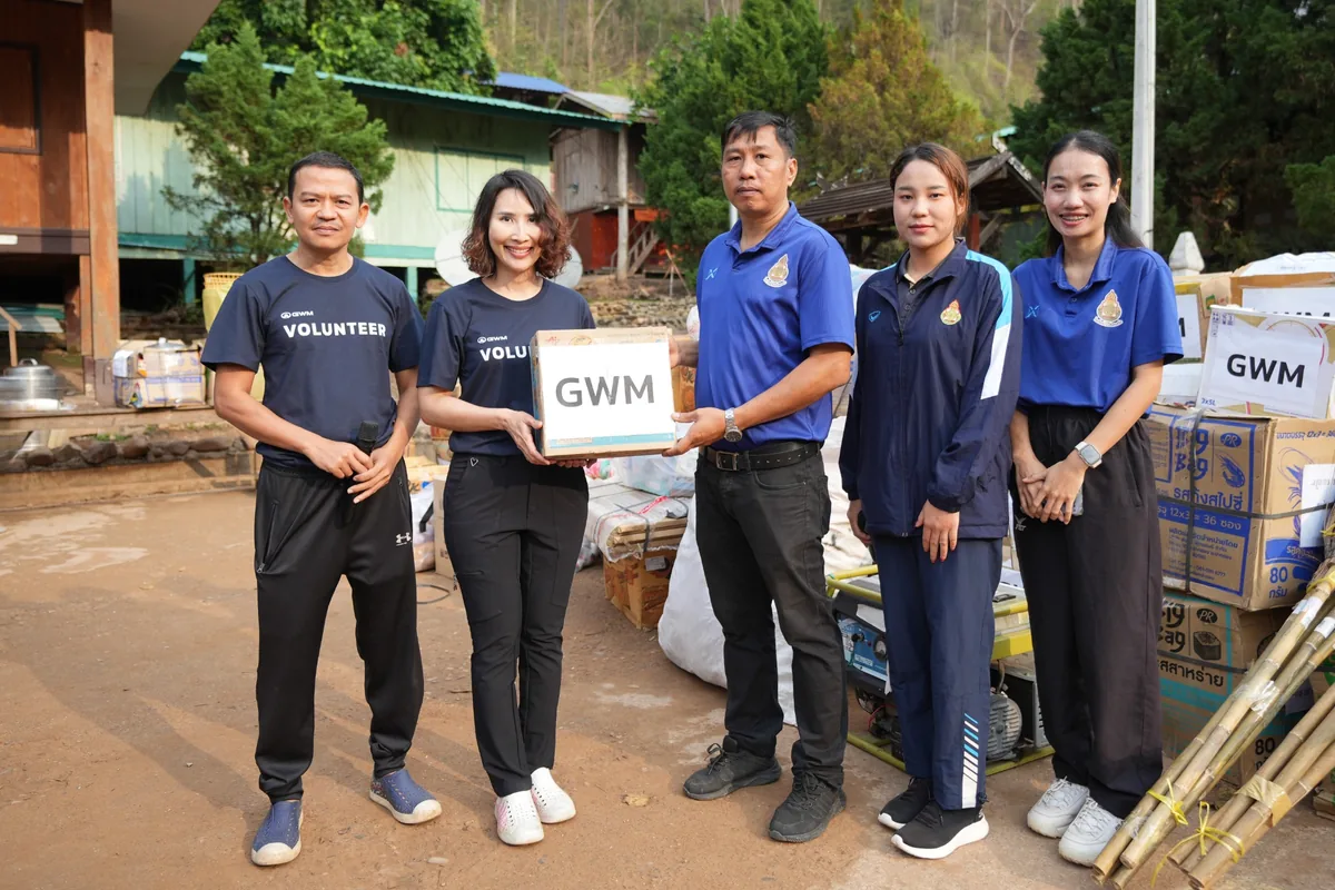 GWM ส่งมอบอุปกรณ์ในกิจกรรม CSR แม่ฮ่องสอน GWM ส่งมอบสิ่งของและอุปกรณ์จำเป็นให้โรงเรียนในกิจกรรม CSR ที่แม่ฮ่องสอน