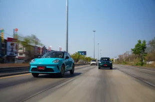 GWM ORA 5 ระหว่างการทดลองขับบนถนนจริง