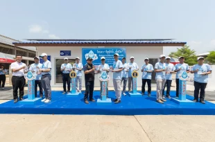 พิธีส่งมอบระบบน้ำดื่มสะอาดในโครงการอีซูซุให้น้ำเพื่อชีวิต แห่งที่ 46 ที่จังหวัดพิจิตร