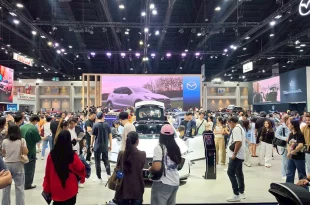 บรรยากาศผู้เข้าชมบูธ Mazda ภายในงาน Bangkok International Motor Show 2026