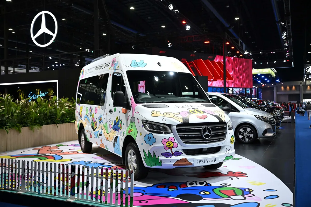 Mercedes-Benz Sprinter 419 Business รุ่นพิเศษในงาน Motor Show 2026 Mercedes-Benz Sprinter 419 Business รุ่นพิเศษคันเดียวในโลก จัดแสดงในงาน Motor Show 2026
