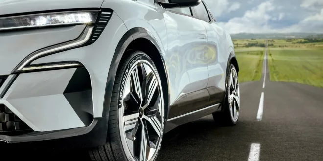 มิชลิน Primacy 5 Energy ติดตั้งบนรถยนต์ไฟฟ้าบนถนน